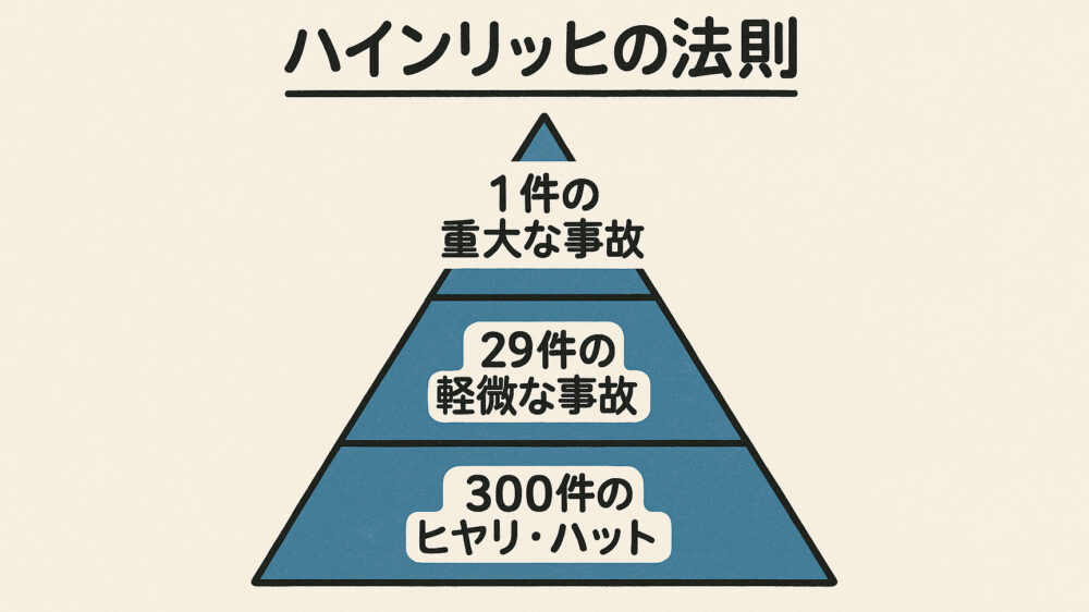 ハインリッヒの法則ってなに